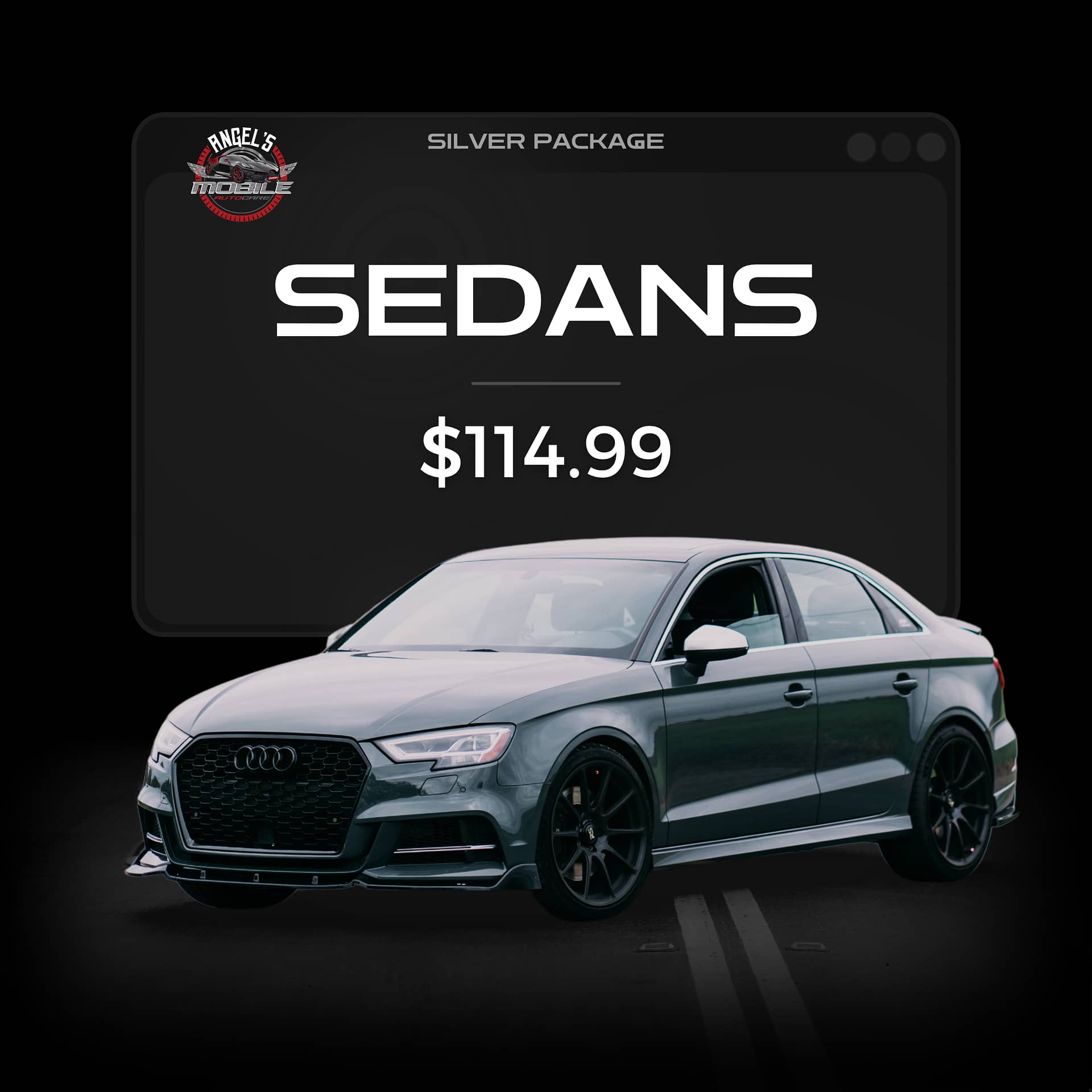 Silver Sedan Pricing