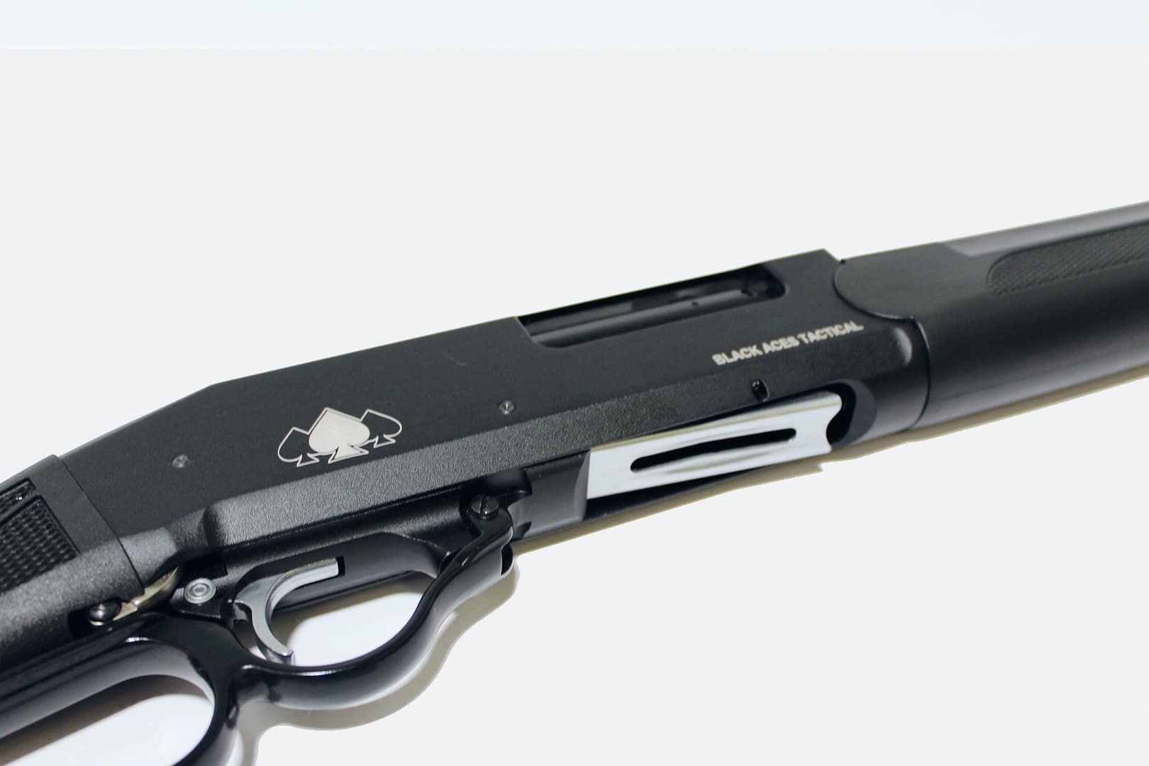 Lever 12, Black on Synthetic, Lever Action - Black Aces Tactical