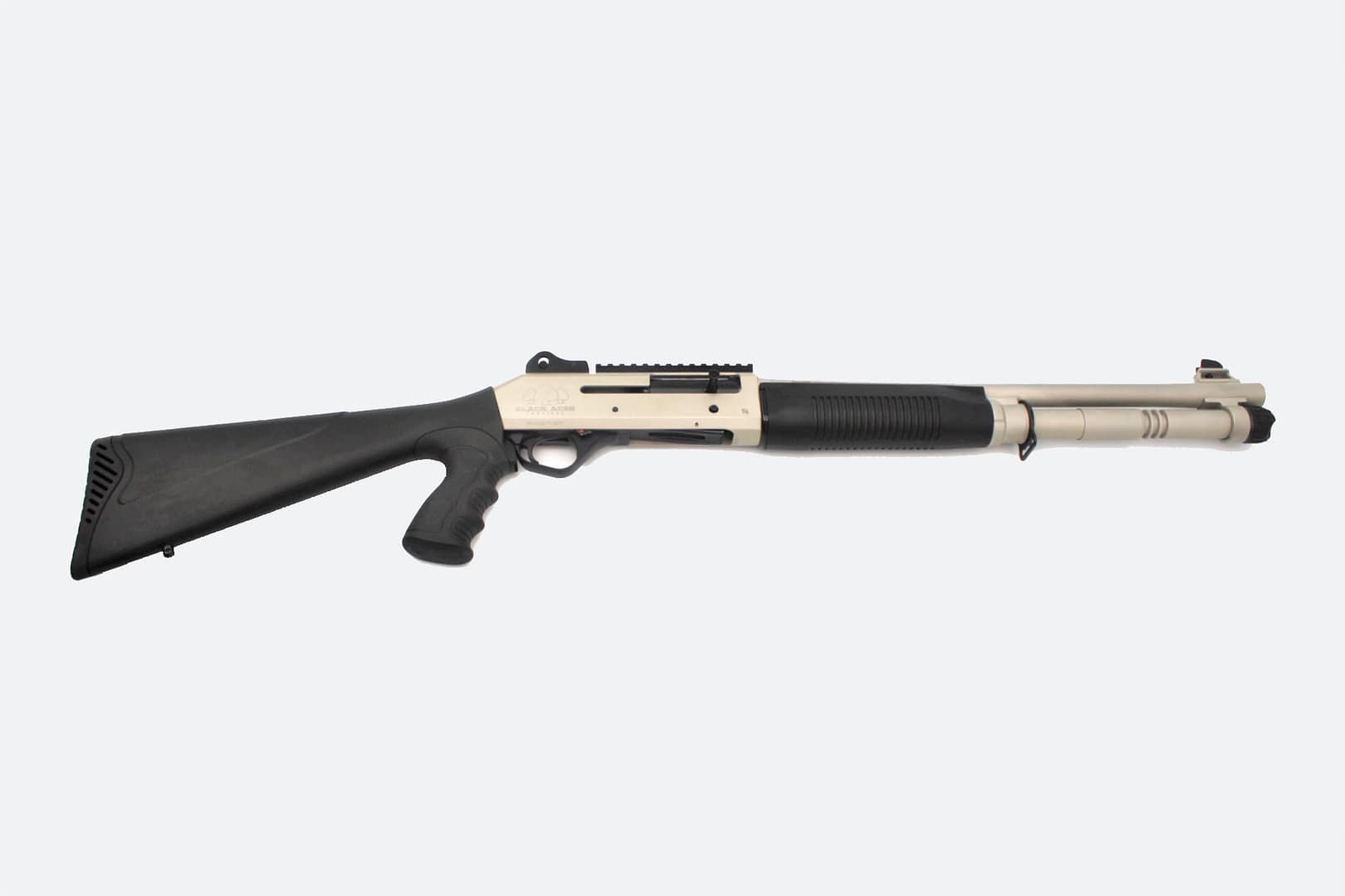 S4 Pistol Grip, Nickel, Semiauto - Black Aces Tactical