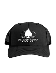 Black Aces Tactical NineLine Apparel Snapback Hat (Black)