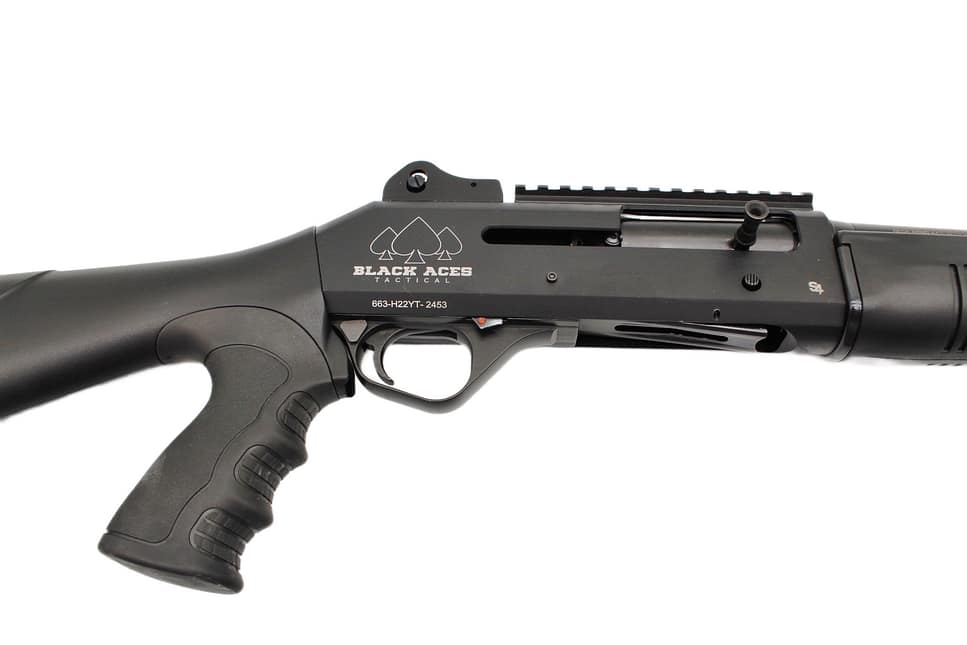 S4 Pistol Grip, Black, Semiauto - Black Aces Tactical