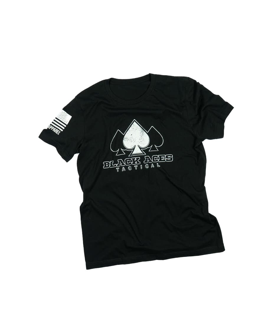 Black Aces Tactical NineLine Apparel T-Shirt (Black) - Black Aces