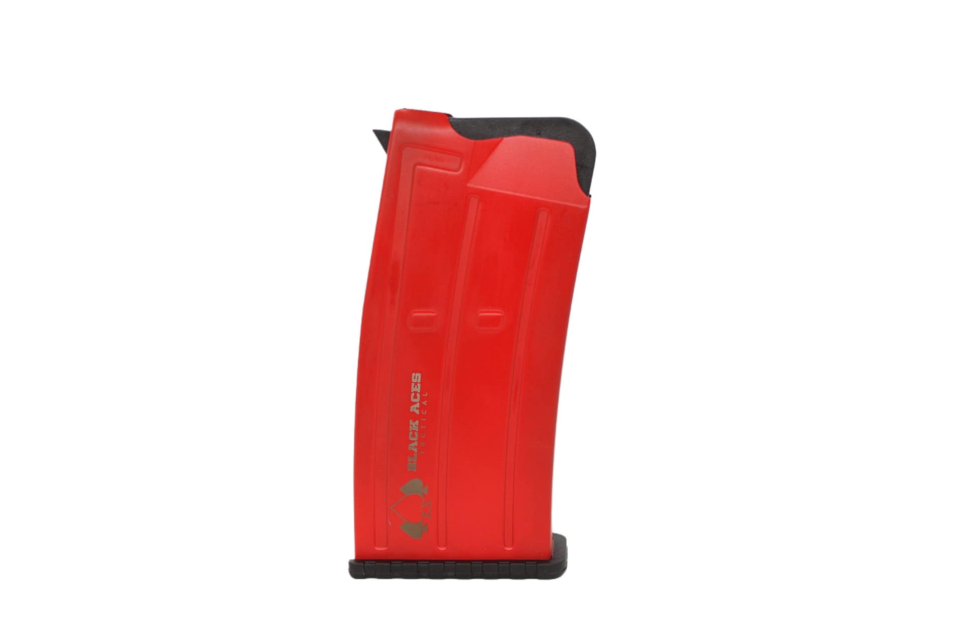 Black Aces Tactical 5rd 1919 Bullpup Shotgun Magazine, Red - Black