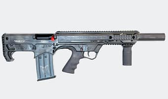 SR12 Semiautomatic, Silver Gray - Black Aces Tactical