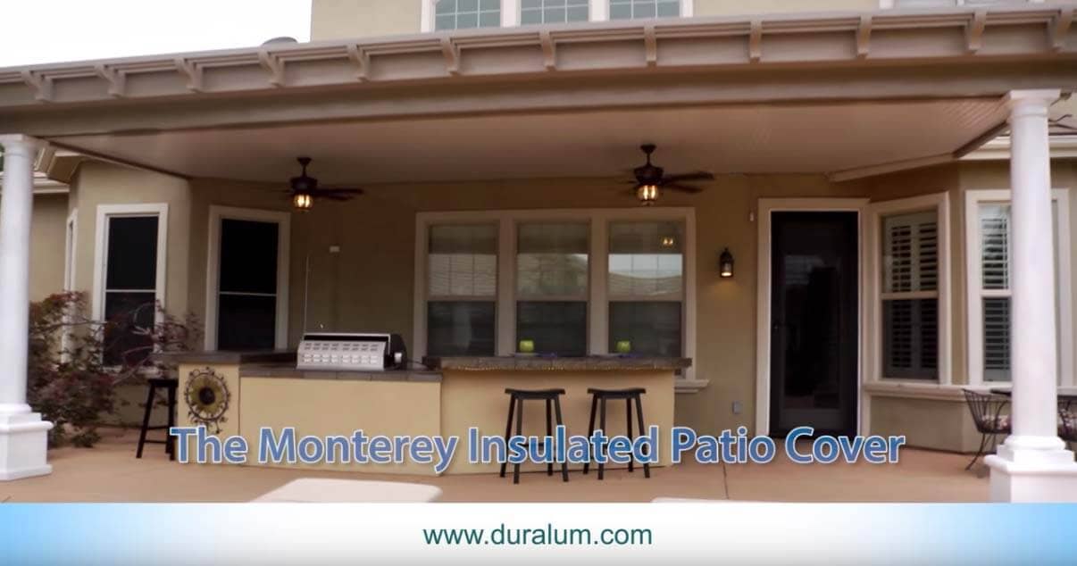 Monterey Insulated Patio Cover Video Thumbnail