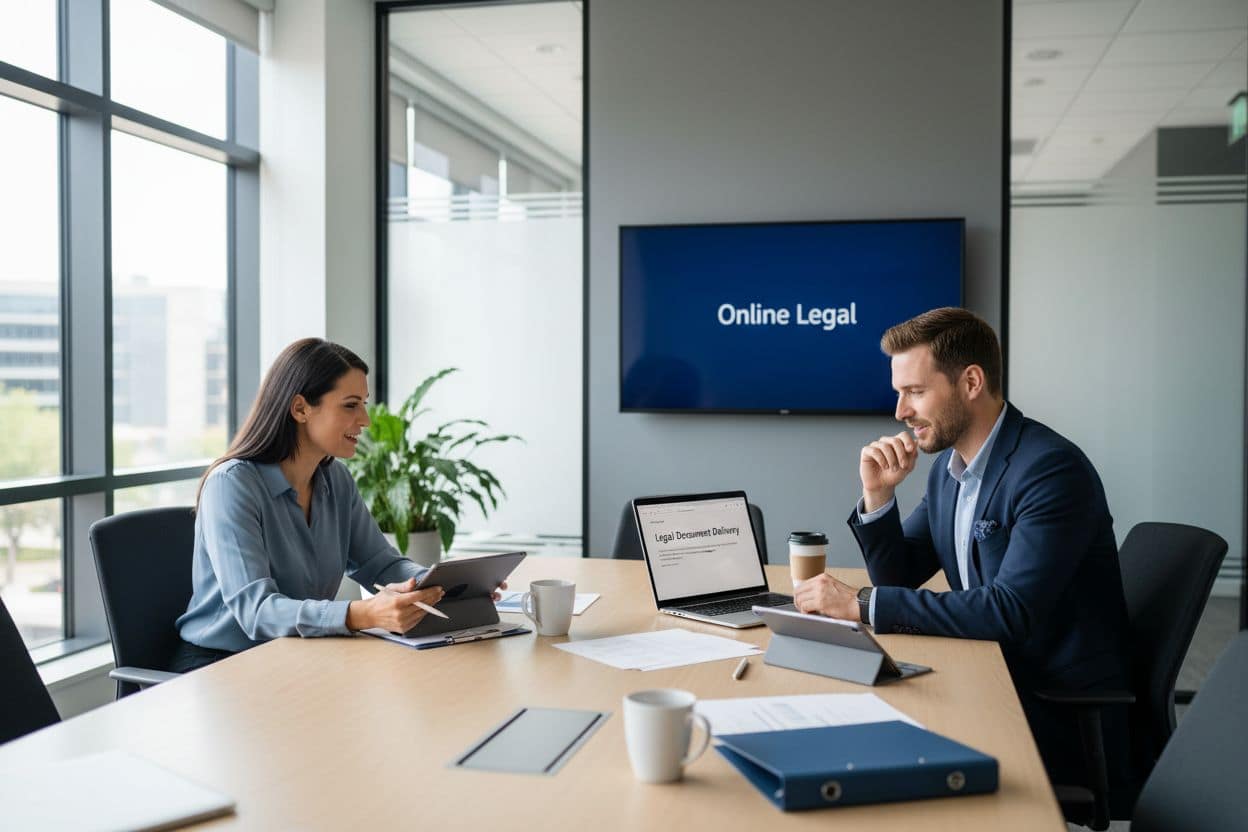 online legal document delivery
