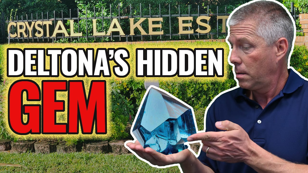 Deltona's hidden gem on Crystal Lake Estates sign