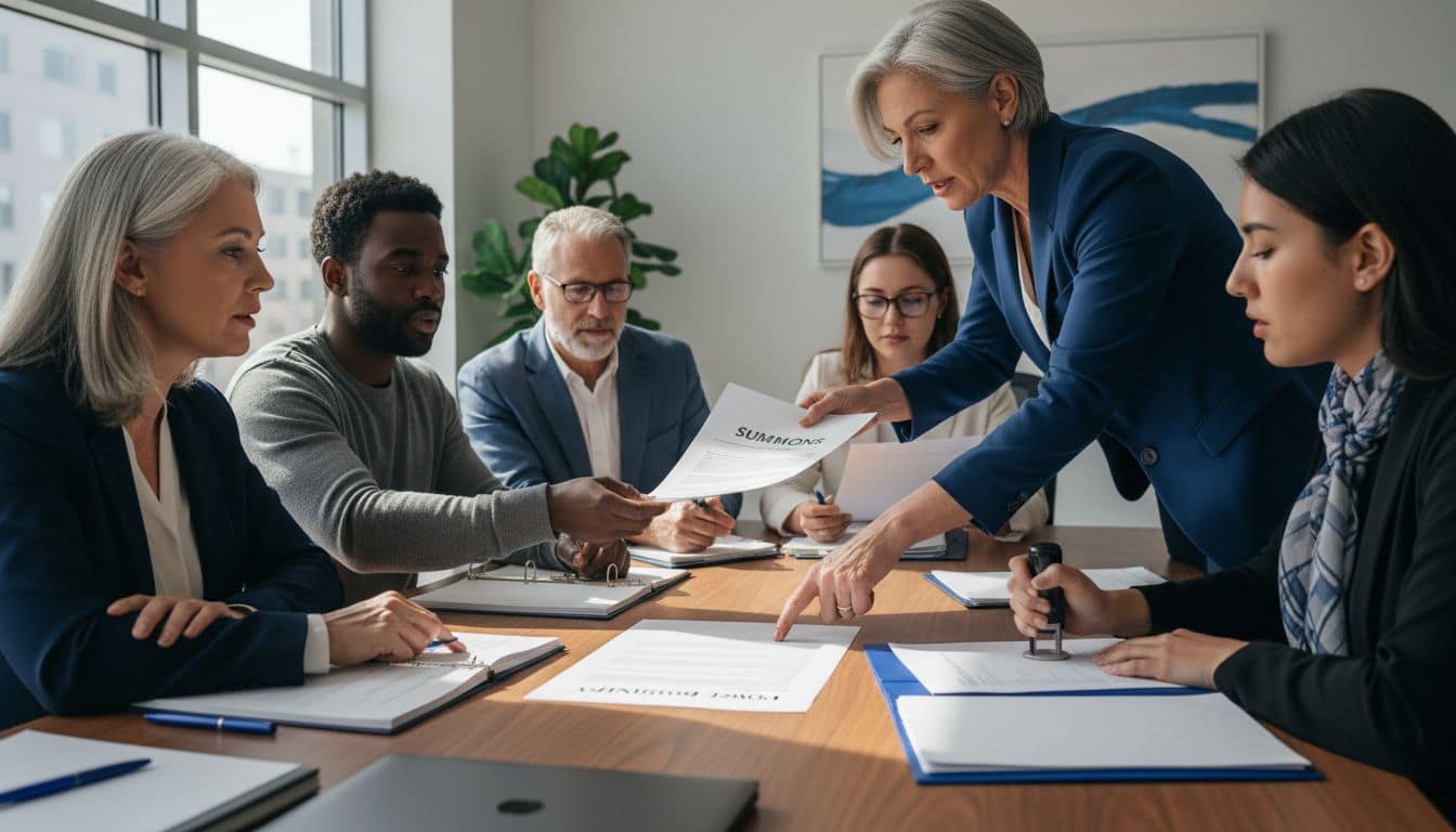 legal documents meeting