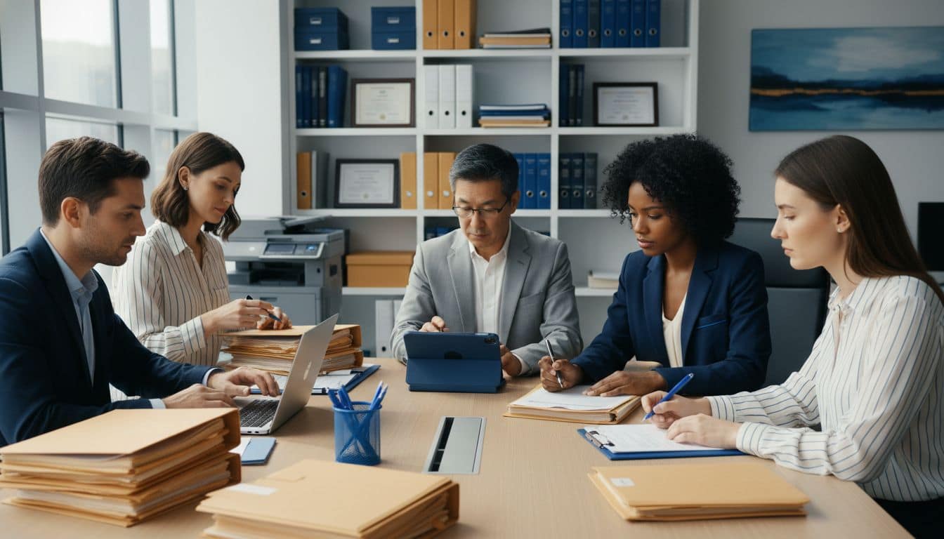 legal paperwork organization