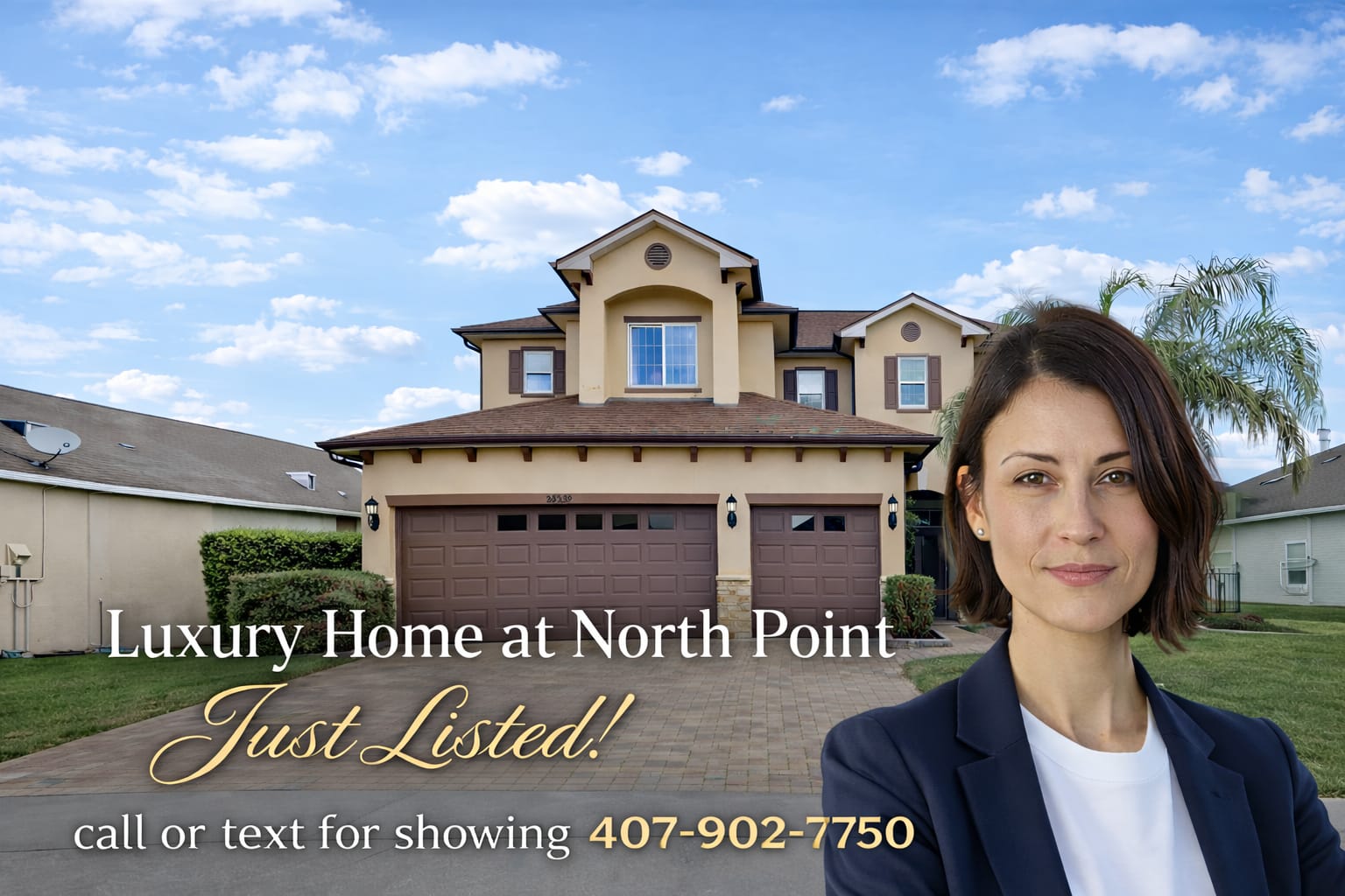 Luxury Home at North Point in Kissimmee | Just Listed !
