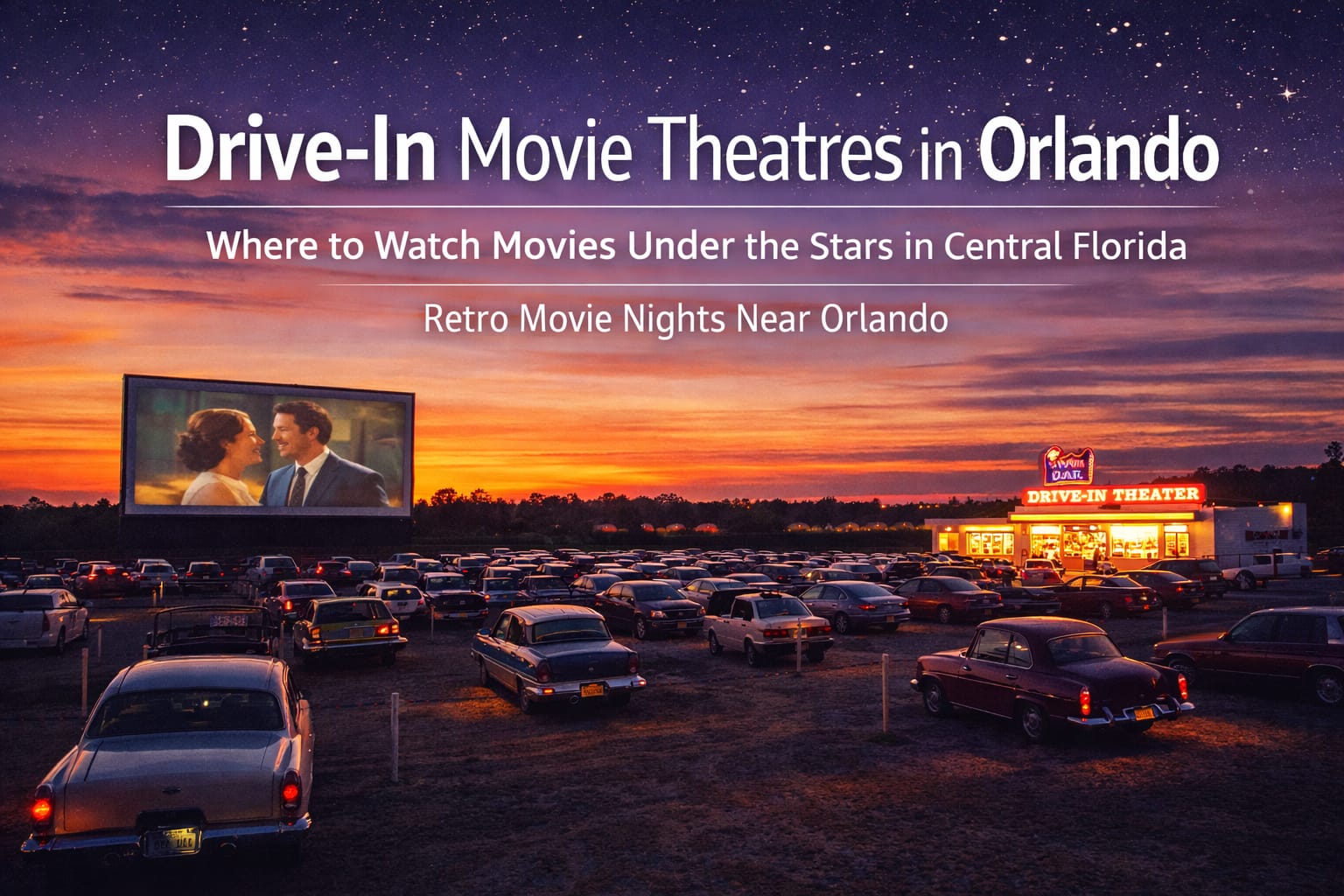 Drive in movie theatre Orlando