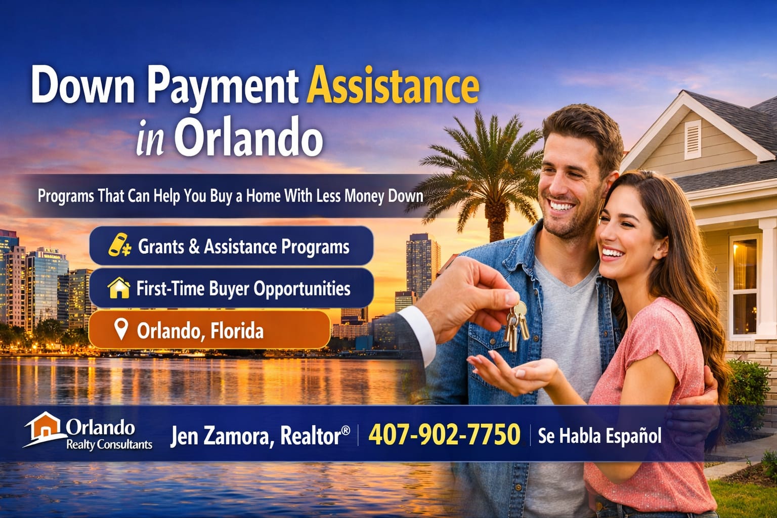 Down Payment Assistance in Orlando: Programs, Grants, and How to Qualify