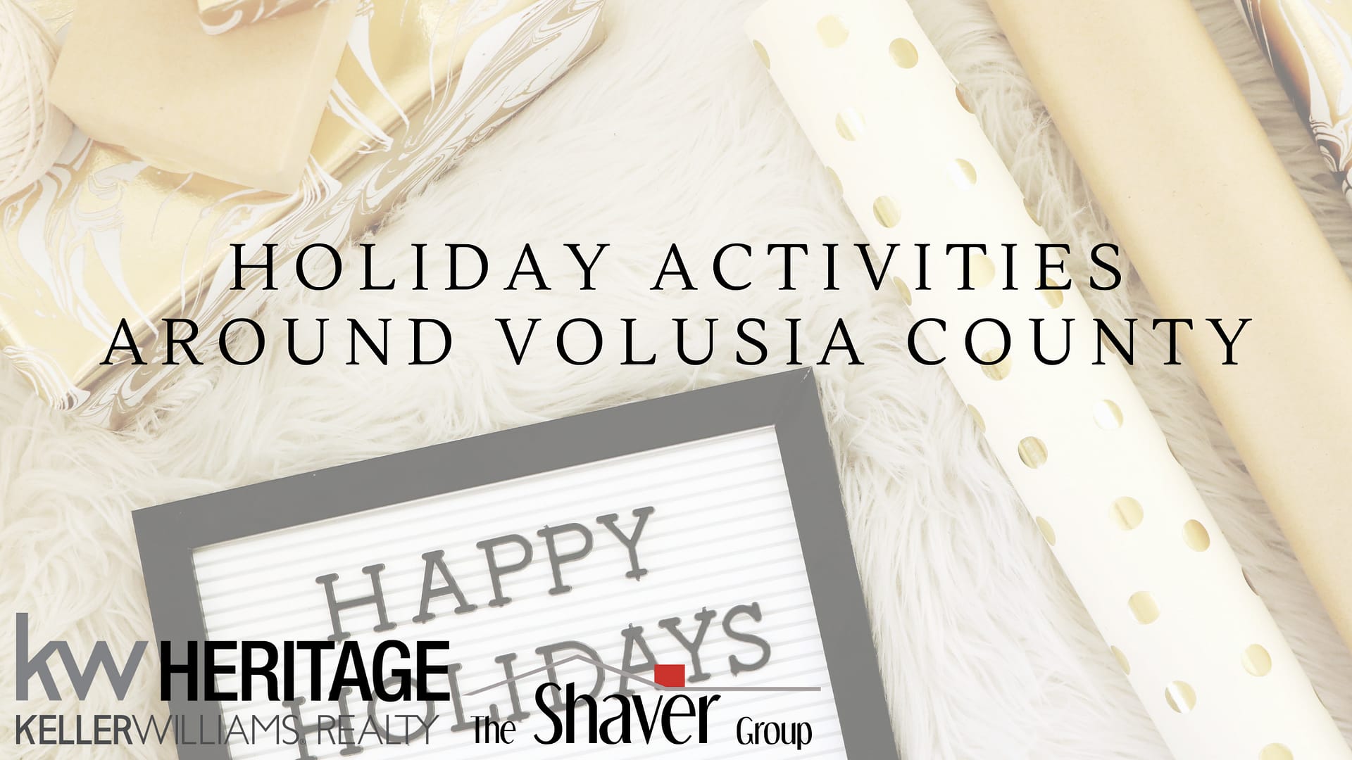 HOLIDAY ACTIVITIES AROUND VOLUSIA COUNTY