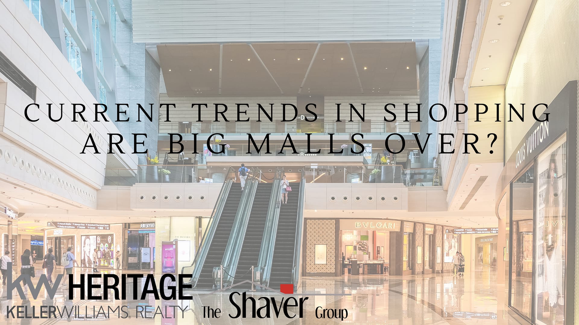 CURRENT TRENDS IN SHOPPING; ARE BIG MALLS OVER?