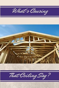 drywall repair in Orlando for sagging ceilings