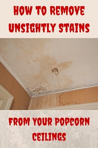 popcorn removal in Tampa getting rid of stains