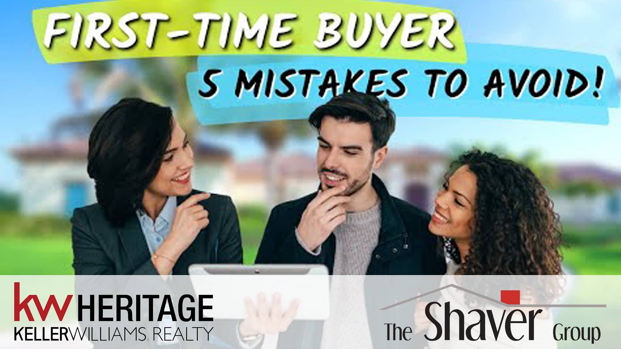 first-time buyer 5 mistakes to avoid