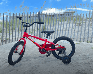 16" Bike with Training Wheels (4 - 6 Years Old)