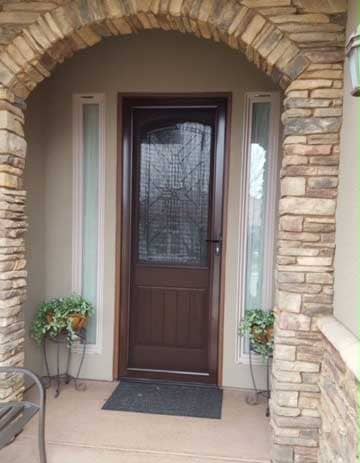 Tru-View Security Screen Door