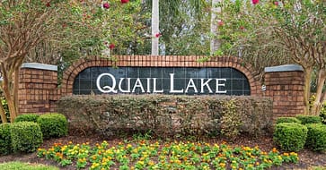 Quail Lake in Hunter's Creek