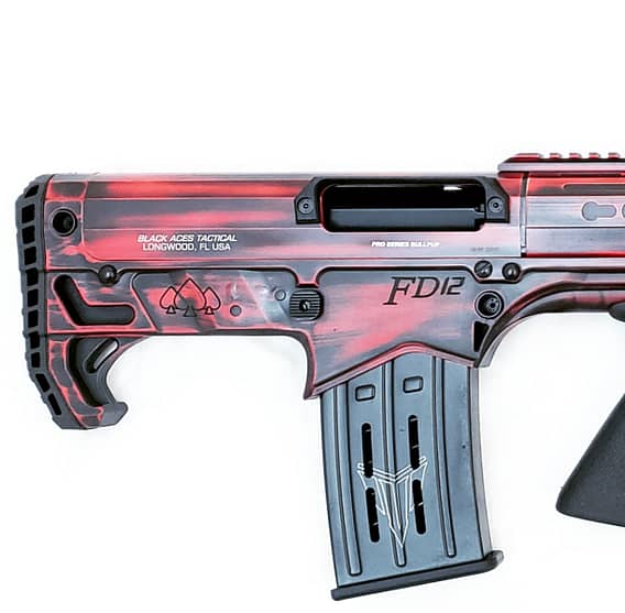 Pro Series Bullpup (Pump, Rear) in Distressed Red