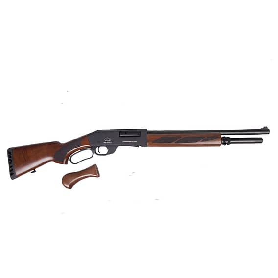 Pro Series L (Lever Action) in Black with Walnut Furniture