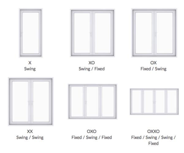 French Door Configurations