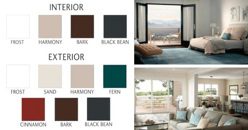 Milgard Ultra Frame Colors
