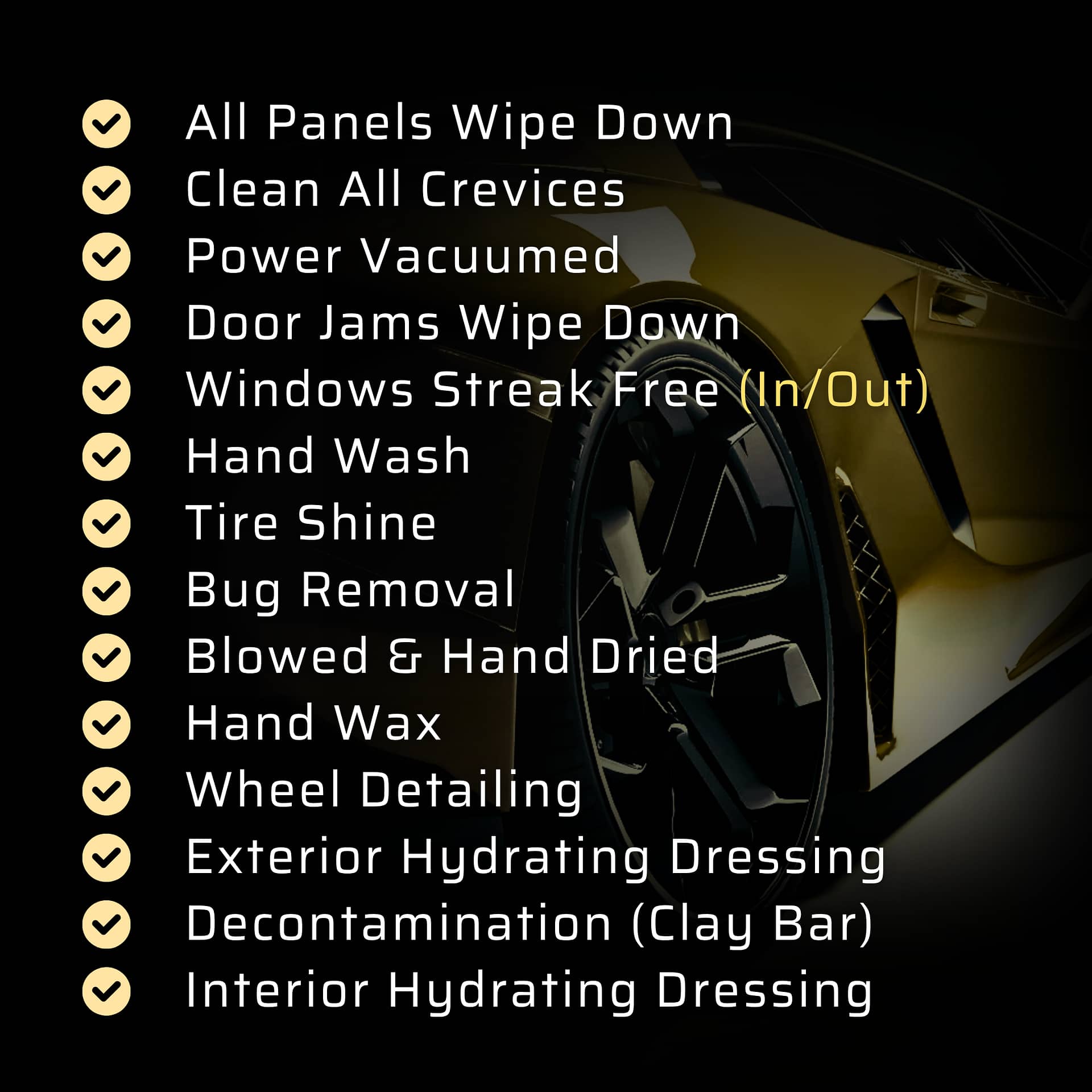 Gold Package Benefits