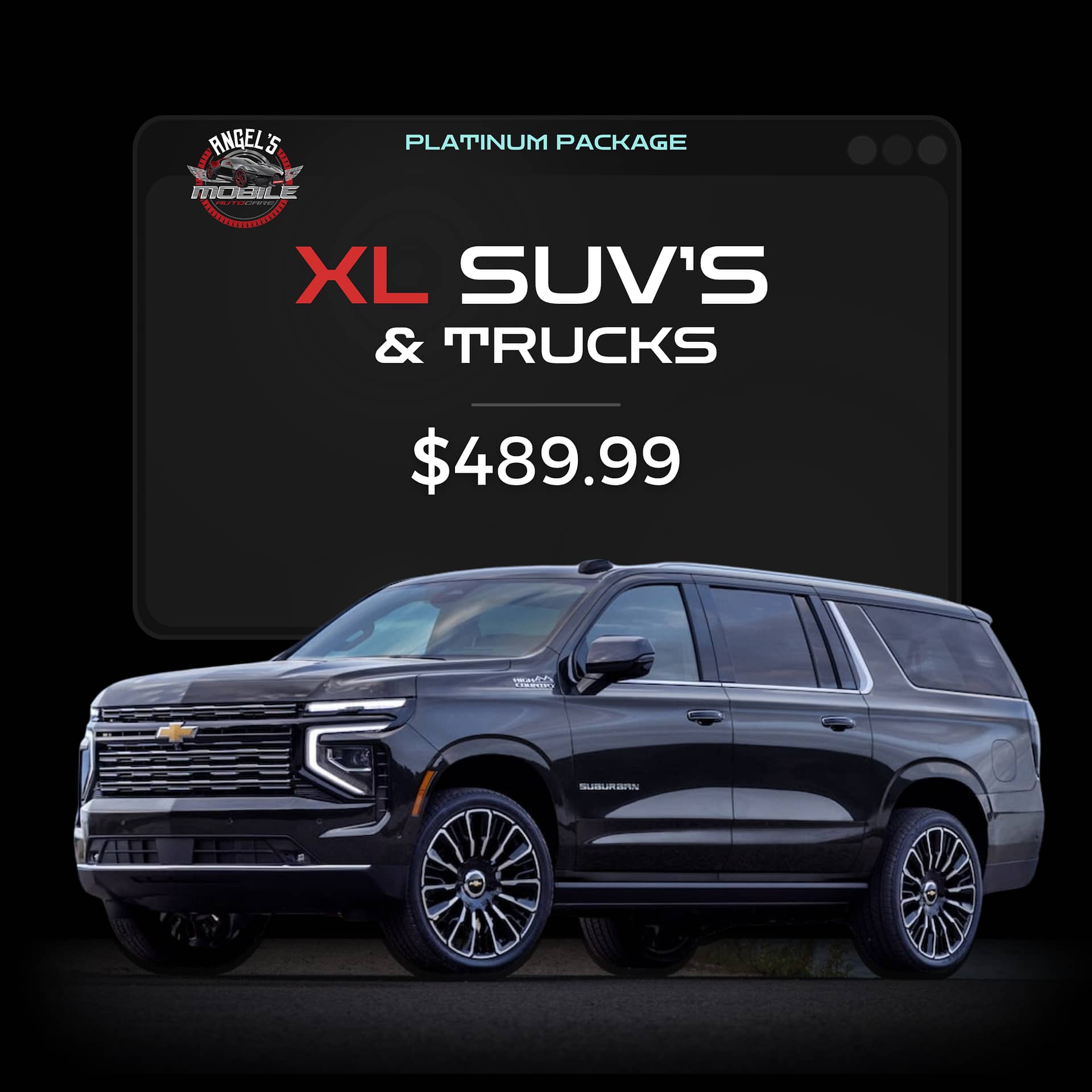 Platinum XL SUV & Trucks