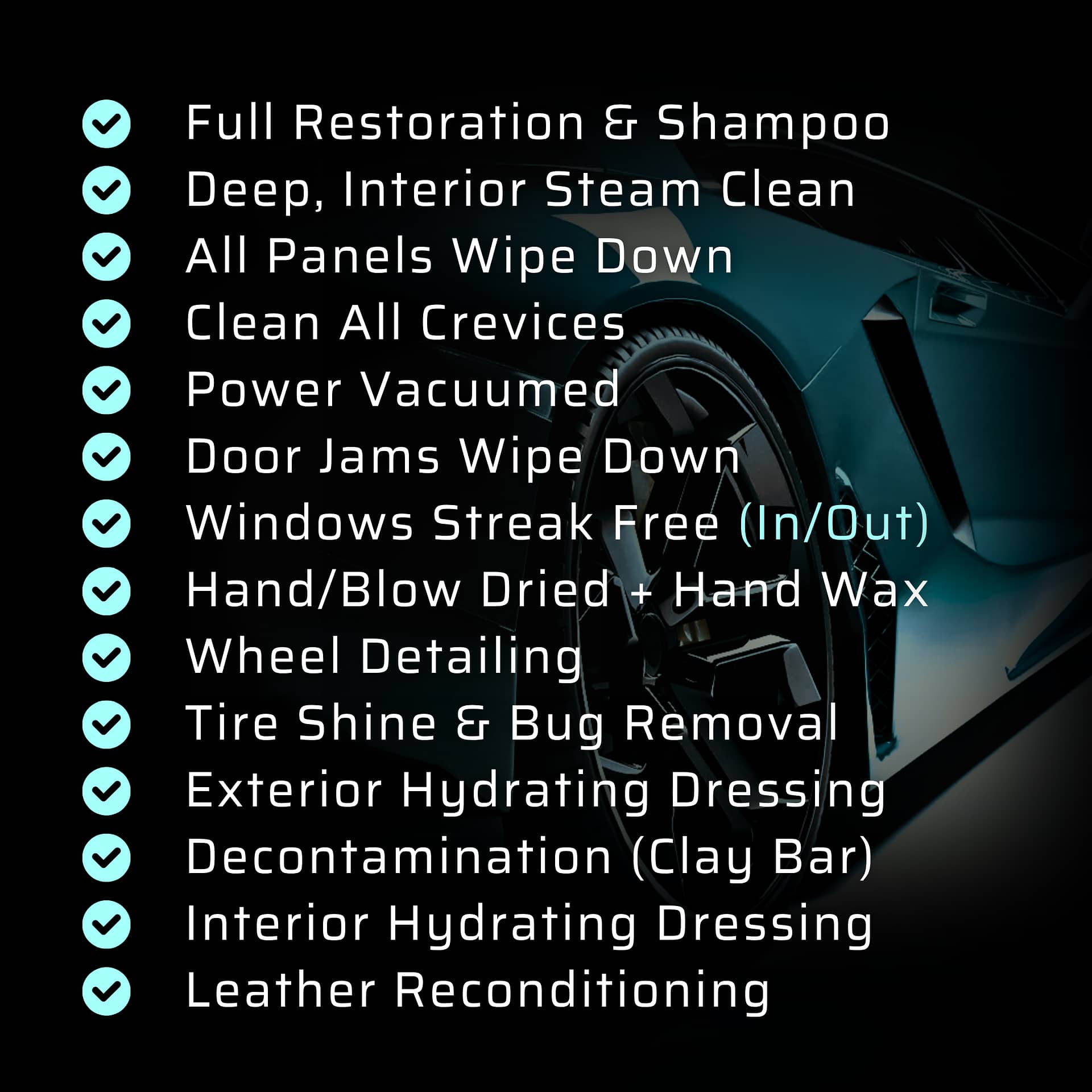 Platinum Package Benefits