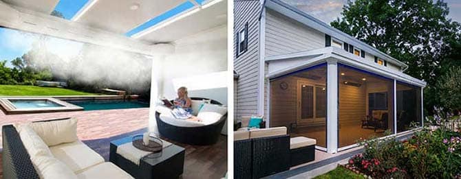 Enclose Patio to Use in All Weather